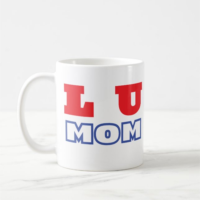 L U Mum Coffee Mug (Left)