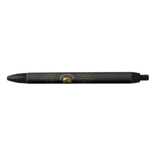 L.W.H. Properties Burst Logo Black Ink Pen