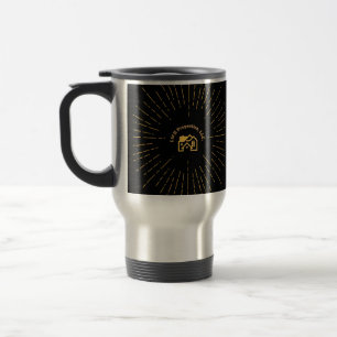 L.W.H. Properties Burst Logo Travel Mug