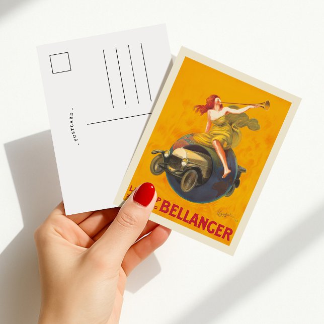 La 15hp Bellanger | Leonetto Cappiello Postcard (Creator Uploaded)