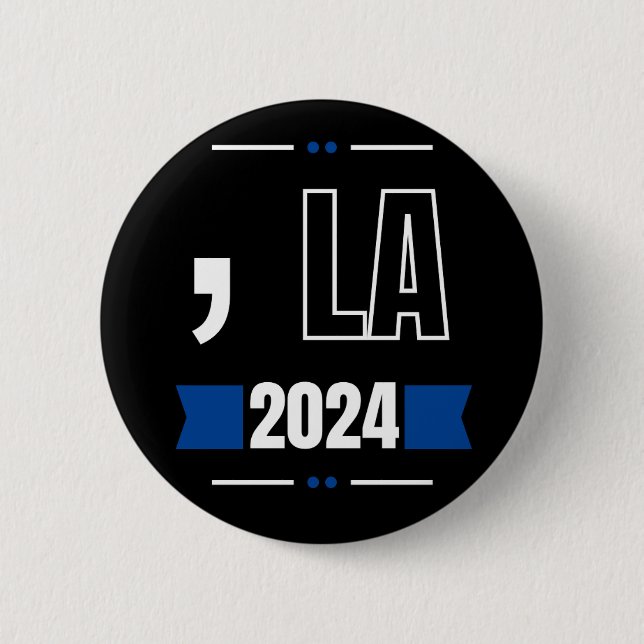 , La 2024 Button (Front)