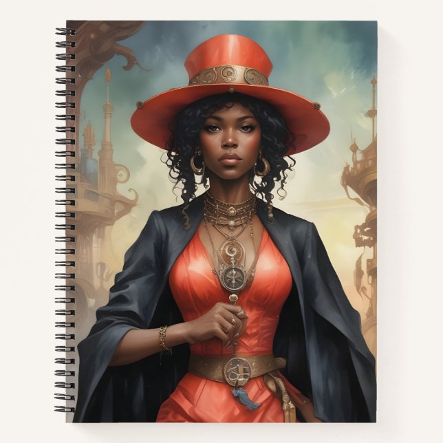 La Arquitecta del Progreso Notebook (Front)