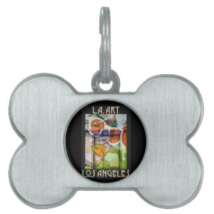 LA Art2 Pet ID Tag