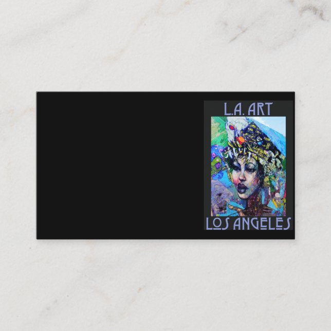 LA Art Business Card (Front)