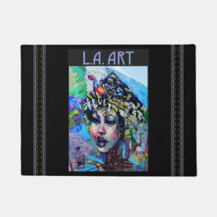 LA Art Doormat