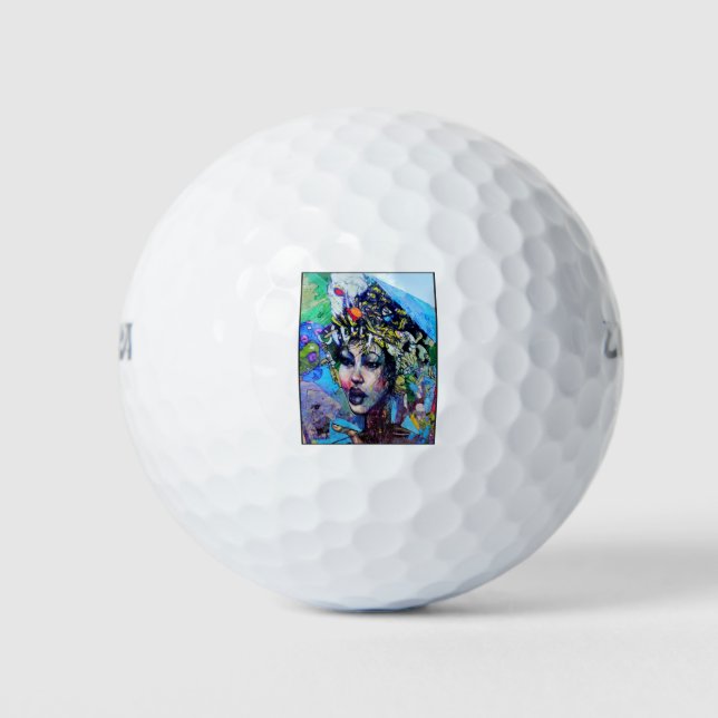 LA Art Golf Ball (Front)
