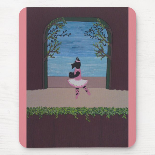 LA BALLERINE MOUSE MAT (Front)