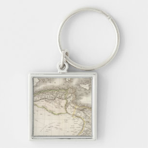 La Barbarie - North Africa Key Ring