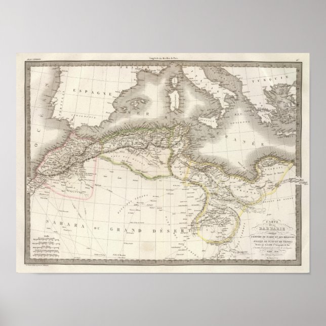 La Barbarie - North Africa Poster (Front)