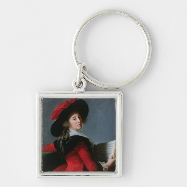 La Baronne de Crussol, 1785 Key Ring (Front)