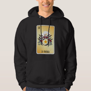 La Bataca Mexican Slang Lottery Bingo Cards Hoodie