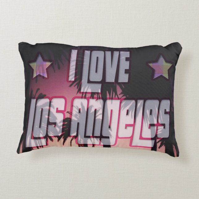 LA Beautiful Cool Pillow (Back)