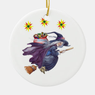 La Befana Ceramic Tree Decoration