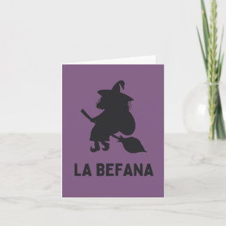 La Befana (Epifania) Italian Christmas Witch Card