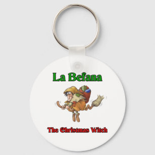 La Befana The Christmas Witch.. Key Ring