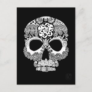 La Bella Muerte Dark Postcard
