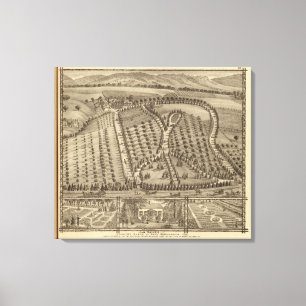 La Belle, country place of Thos Hornbrook Canvas Print