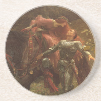 La Belle Dame sans Merci by Sir Frank Dicksee Coaster