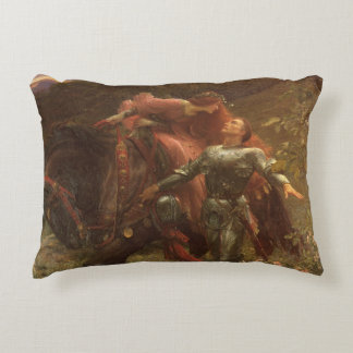 La Belle Dame sans Merci by Sir Frank Dicksee Decorative Cushion