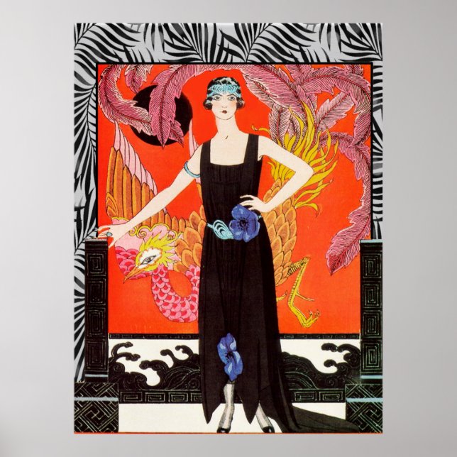 La Belle Dame Sans Merci - G Barbier Poster (Front)