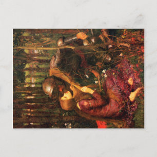 La Belle Dame sans Merci - John William Waterhouse Postcard