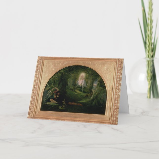 La Belle Dame Sans Merci Thank You Card (Front)