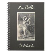 La Belle Esmeralda Spiral Photo Notebook