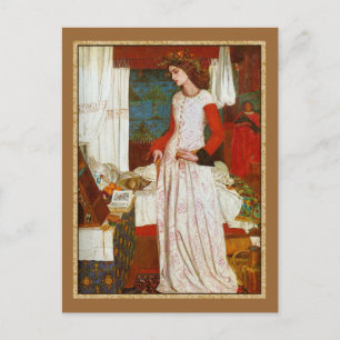 La Belle Iseult  ~  William Morris Postcard