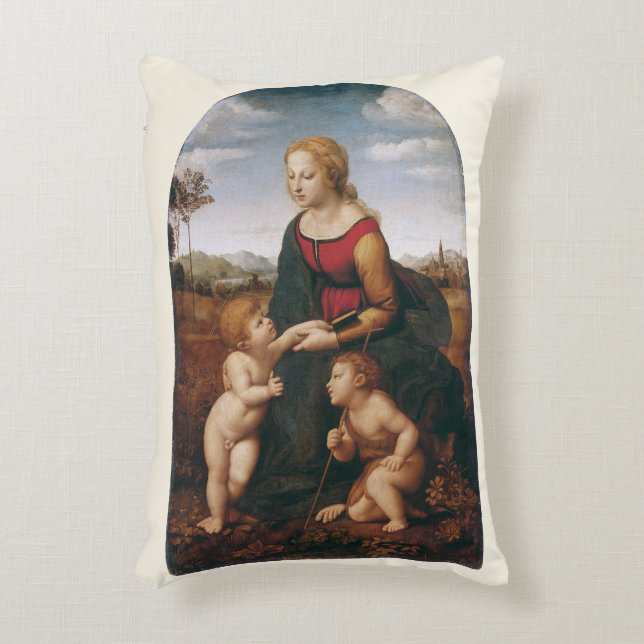 La Belle Jardinière by Rapahel Decorative Cushion (Front(Vertical))