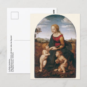 La Belle Jardinière by Rapahel Postcard
