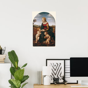 La Belle Jardinière by Rapahel Poster