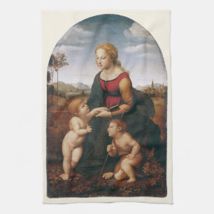 La Belle Jardinière by Rapahel Tea Towel