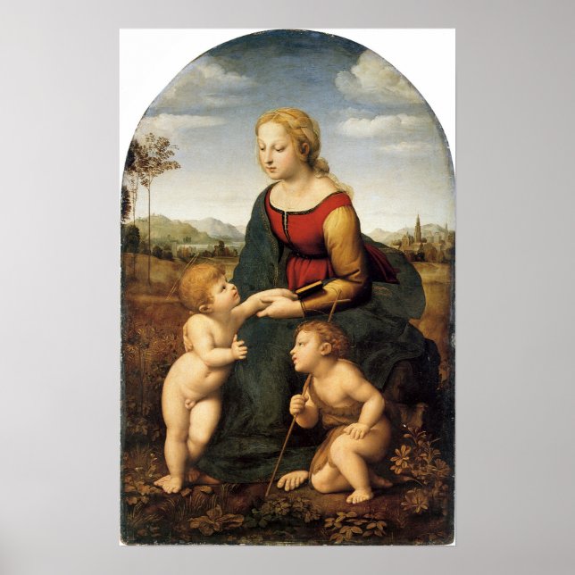 La belle jardinière - Madonna - Raphael - Raffael Poster (Front)