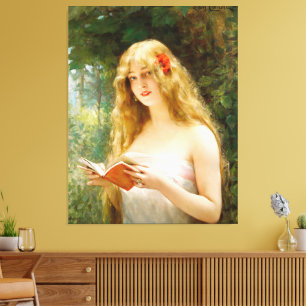  La Belle Liseuse Canvas Print