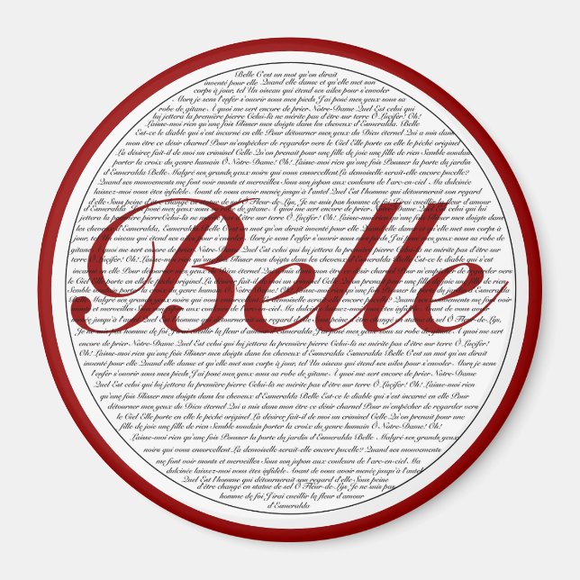 La Belle Magnet (Front)
