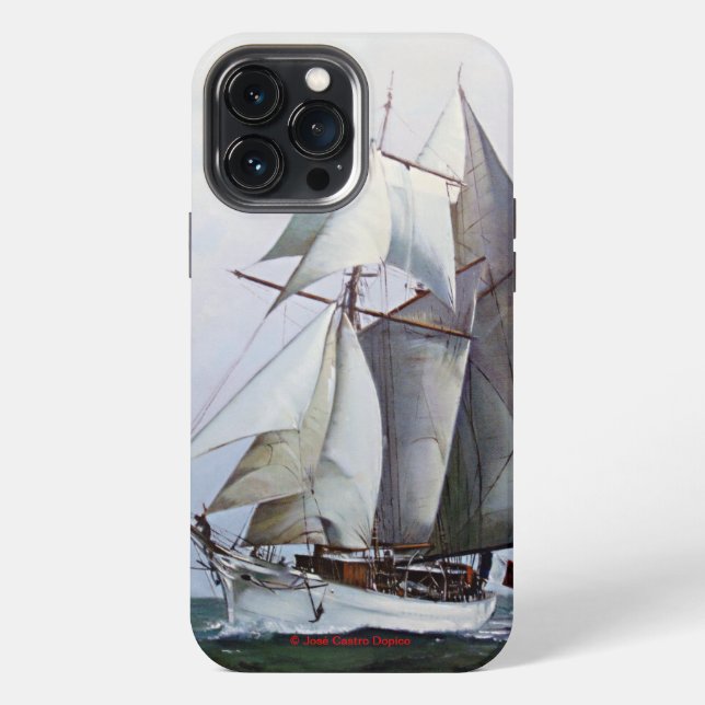 La Belle Poule iPhone Case (Back)