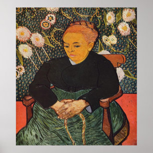 La Berceuse (Augustine Roulin) 1889 Poster