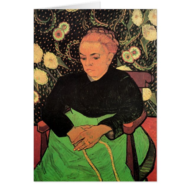 La Berceuse (Augustine Roulin) by Vincent van Gogh (Front)