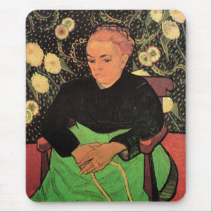 La Berceuse (Augustine Roulin) by Vincent van Gogh Mouse Mat