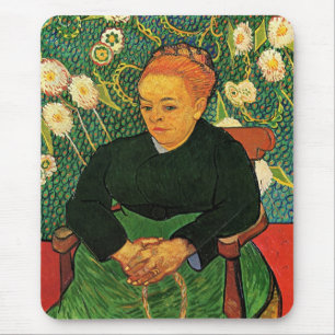 La Berceuse (Augustine Roulin) by Vincent van Gogh Mouse Mat