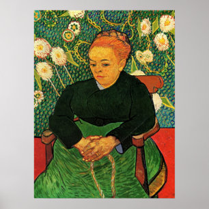 La Berceuse (Augustine Roulin) by Vincent van Gogh Poster