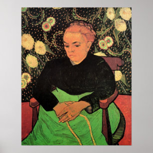 La Berceuse (Augustine Roulin) by Vincent van Gogh Poster
