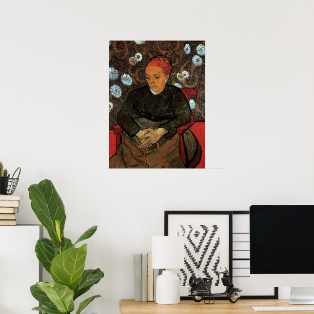 La Berceuse (Augustine Roulin) by Vincent van Gogh Poster (Home Office)