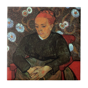 La Berceuse (Augustine Roulin) by Vincent van Gogh Tile