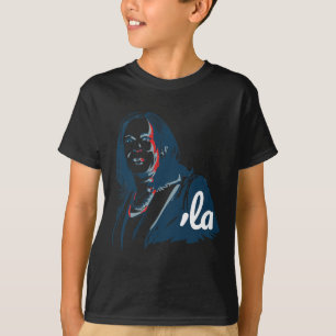 La Biden Harris 2024 President American Flag T-Shirt