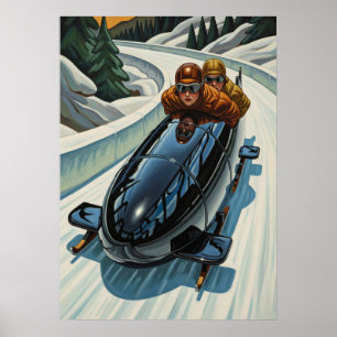 LA BOBEUSE (The Bobsledder) Poster