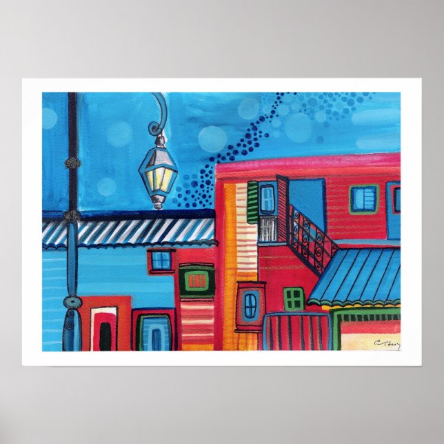 La Boca Houses Poster (Front)