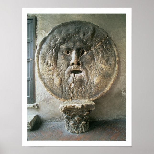 La Bocca di Verita (The Mouth of Truth) (photo) Poster (Front)