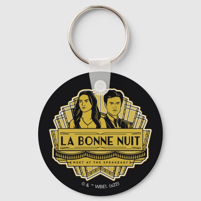 La Bonne Nuit - Meet At The Speakeasy Key Ring (Front)