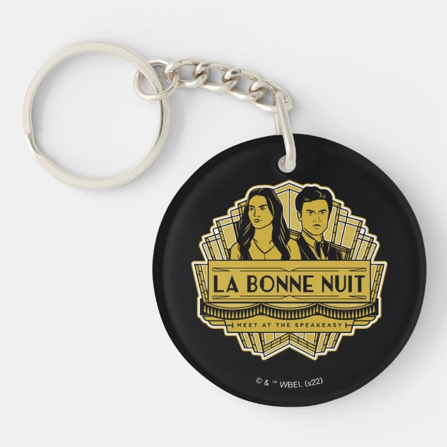 La Bonne Nuit - Meet At The Speakeasy Key Ring (Front)